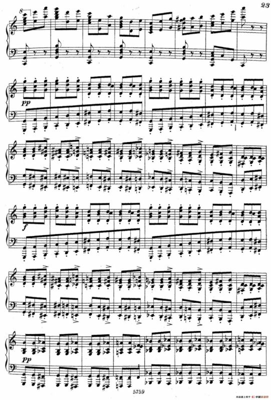 3首音乐会练习曲（Three Concert Etudes Op.24）（Ⅲ）