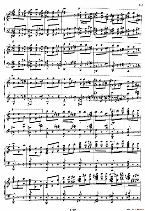 3首音乐会练习曲（Three Concert Etudes Op.24）（Ⅲ）