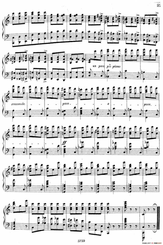 3首音乐会练习曲（Three Concert Etudes Op.24）（Ⅲ）
