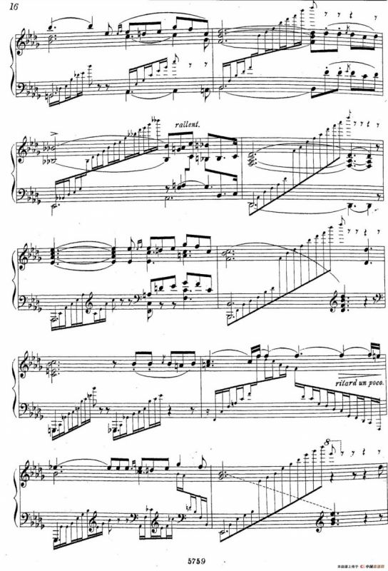 3首音乐会练习曲（Three Concert Etudes Op.24）（Ⅱ）