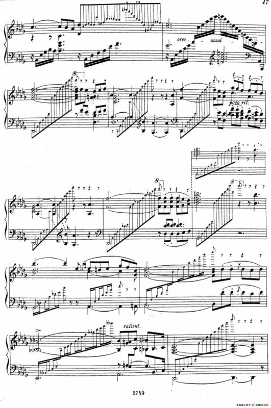 3首音乐会练习曲（Three Concert Etudes Op.24）（Ⅱ）