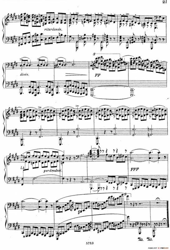 3首音乐会练习曲（Three Concert Etudes Op.24）（Ⅱ）