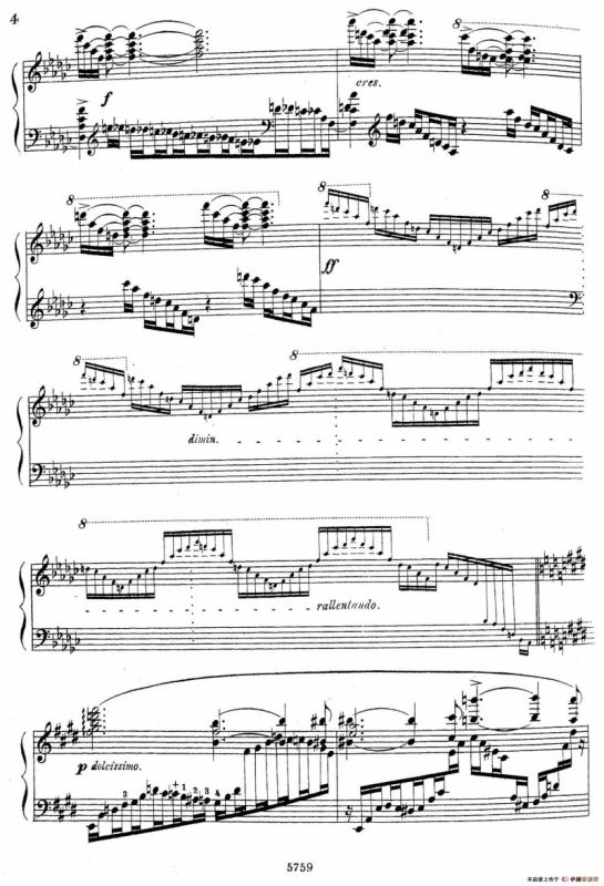 3首音乐会练习曲（Three Concert Etudes Op.24）（Ⅰ）
