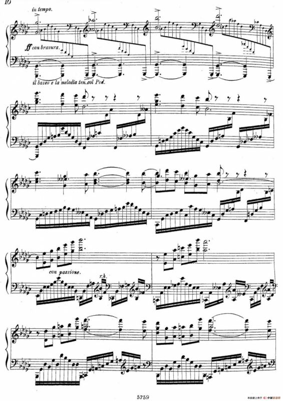 3首音乐会练习曲（Three Concert Etudes Op.24）（Ⅰ）
