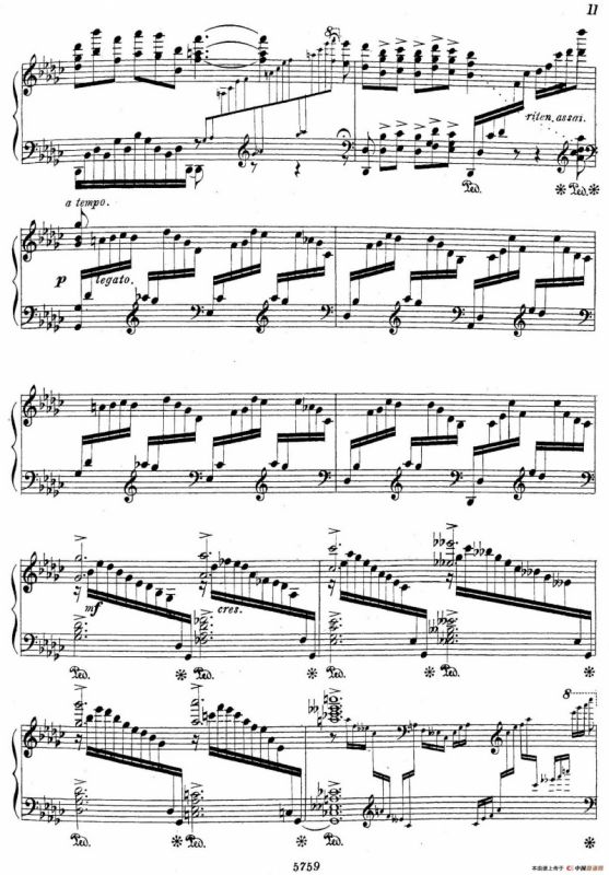 3首音乐会练习曲（Three Concert Etudes Op.24）（Ⅰ）