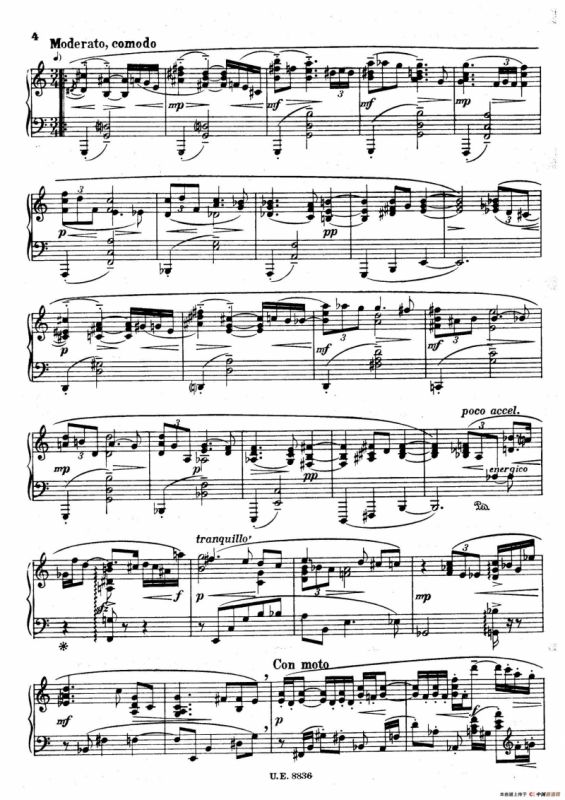 克热内克-第二钢琴奏鸣曲（Piano Sonata No.2 Op.59）