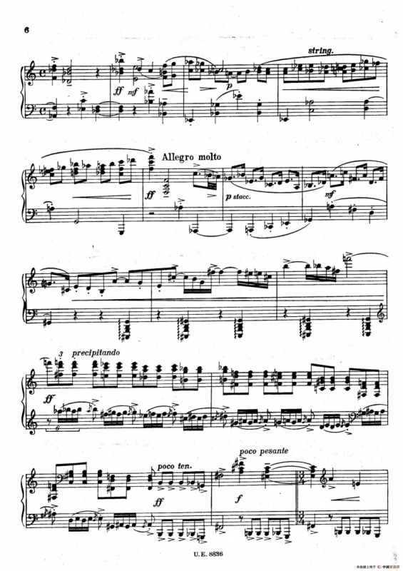 克热内克-第二钢琴奏鸣曲（Piano Sonata No.2 Op.59）