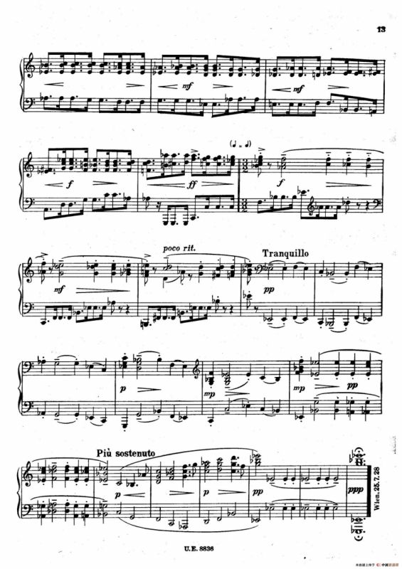 克热内克-第二钢琴奏鸣曲（Piano Sonata No.2 Op.59）