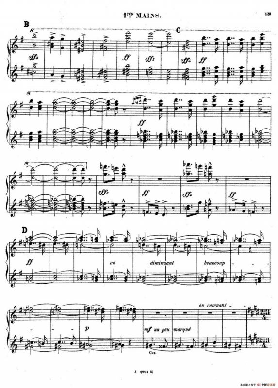 Symphony on a French Mountain Air Op.25（法国山歌交响曲·双钢琴·Ⅲ）