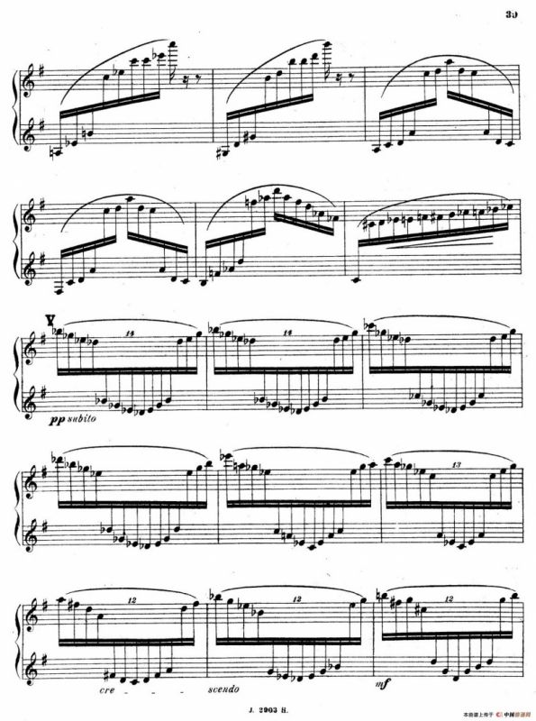 Symphony on a French Mountain Air Op.25（法国山歌交响曲·钢琴独奏·Ⅲ）