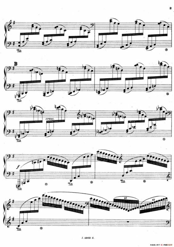 Symphony on a French Mountain Air Op.25（法国山歌交响曲·钢琴独奏·Ⅰ）