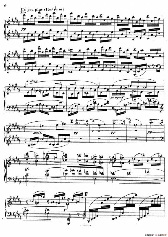 Symphony on a French Mountain Air Op.25（法国山歌交响曲·钢琴独奏·Ⅰ）