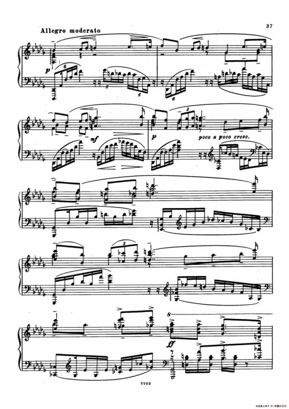 升f小调第一钢琴协奏曲 Op.1（双钢琴版）