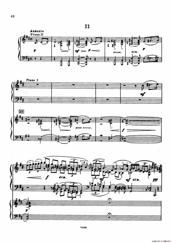 升f小调第一钢琴协奏曲 Op.1（双钢琴版）