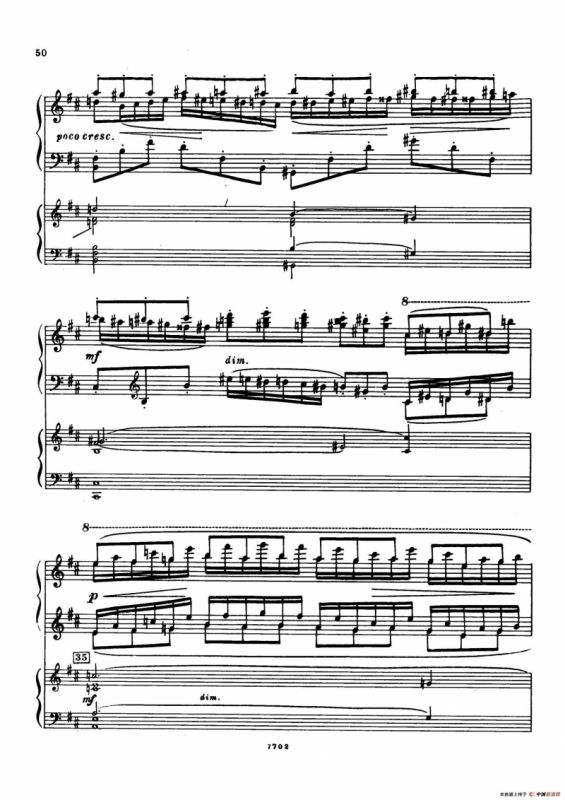 升f小调第一钢琴协奏曲 Op.1（双钢琴版）