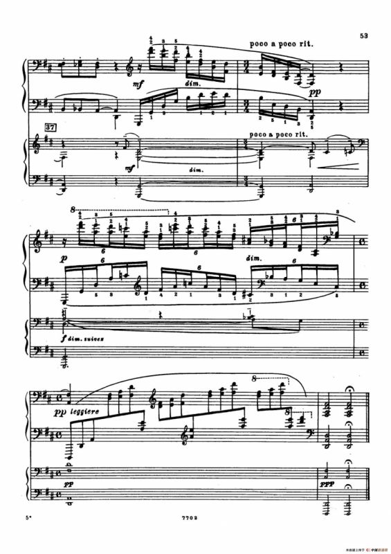 升f小调第一钢琴协奏曲 Op.1（双钢琴版）