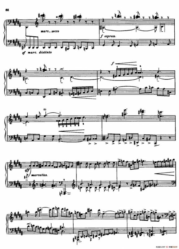 24 Preludes and Fugues Part.1 Op.45（24首前奏曲与赋格·第一部分·12）