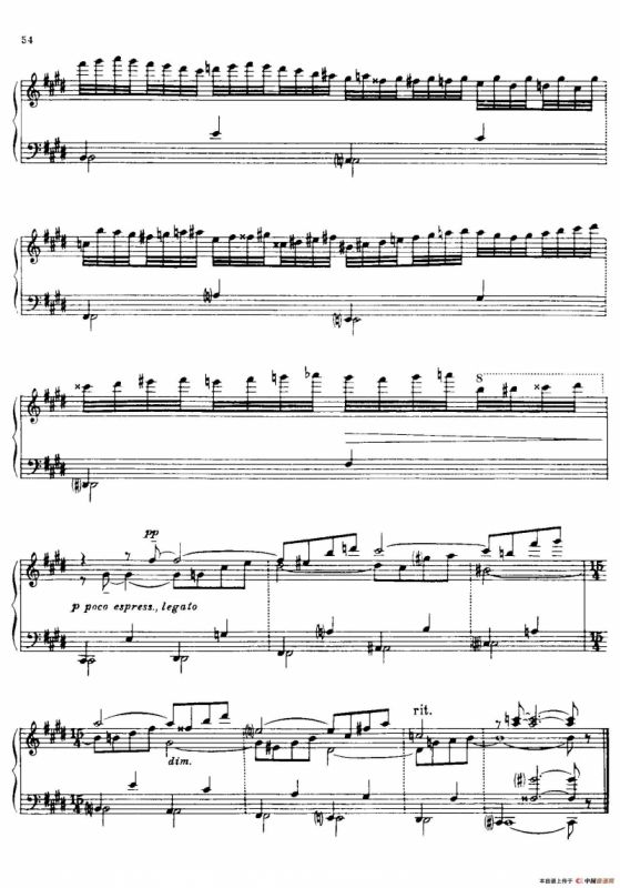 24 Preludes and Fugues Part.1 Op.45（24首前奏曲与赋格·第一部分·10）