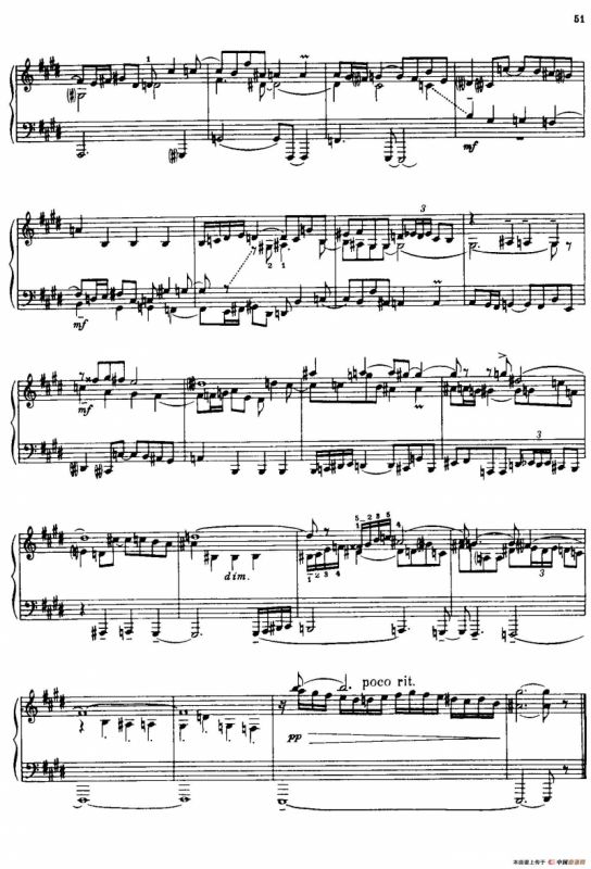 24 Preludes and Fugues Part.1 Op.45（24首前奏曲与赋格·第一部分·9）