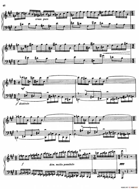 24 Preludes and Fugues Part.1 Op.45（24首前奏曲与赋格·第一部分·8）