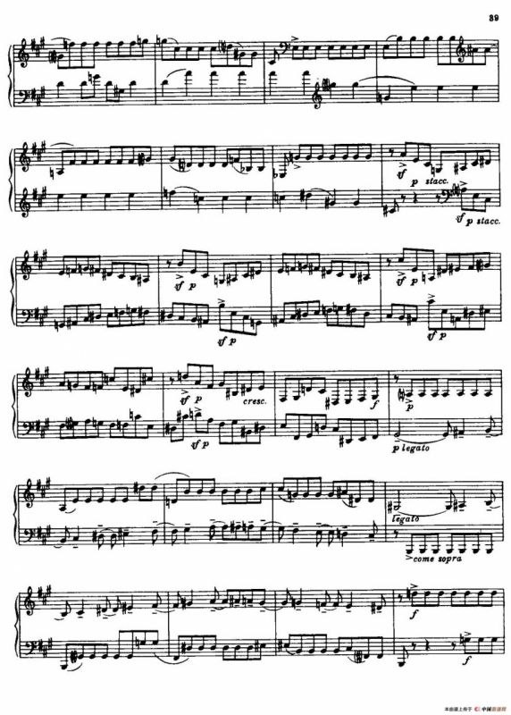 24 Preludes and Fugues Part.1 Op.45（24首前奏曲与赋格·第一部分·7）