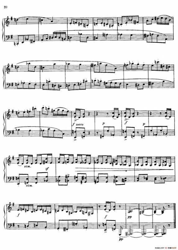 24 Preludes and Fugues Part.1 Op.45（24首前奏曲与赋格·第一部分·4）