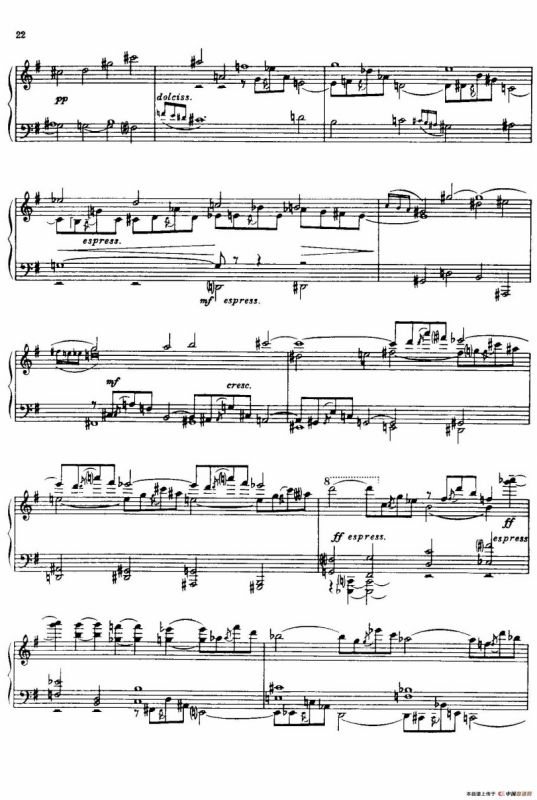 24 Preludes and Fugues Part.1 Op.45（24首前奏曲与赋格·第一部分·4）