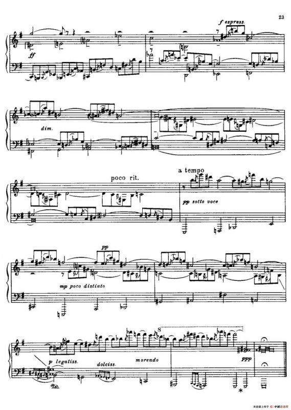 24 Preludes and Fugues Part.1 Op.45（24首前奏曲与赋格·第一部分·4）