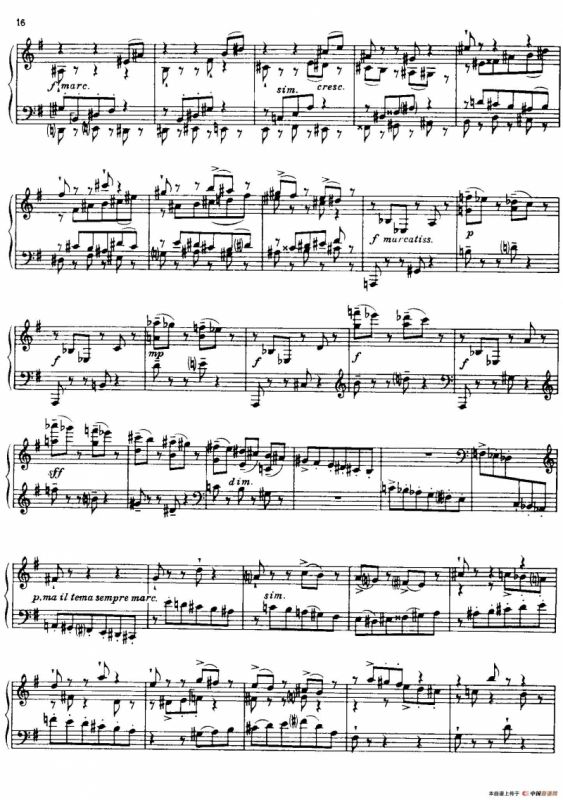 24 Preludes and Fugues Part.1 Op.45（24首前奏曲与赋格·第一部分·3）