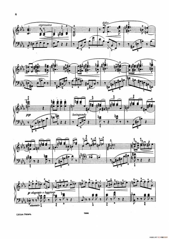 5 Valses Caprices（5首随想圆舞曲·第1集）