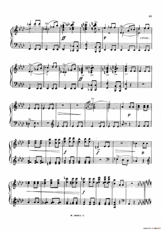 Arabesques Op.4（阿拉伯风格曲）（4）