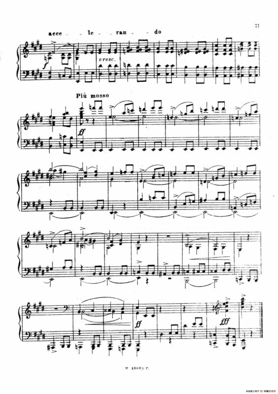 Arabesques Op.4（阿拉伯风格曲）（4）