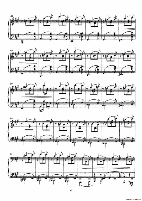 Arabesques Op.4（阿拉伯风格曲）（2）