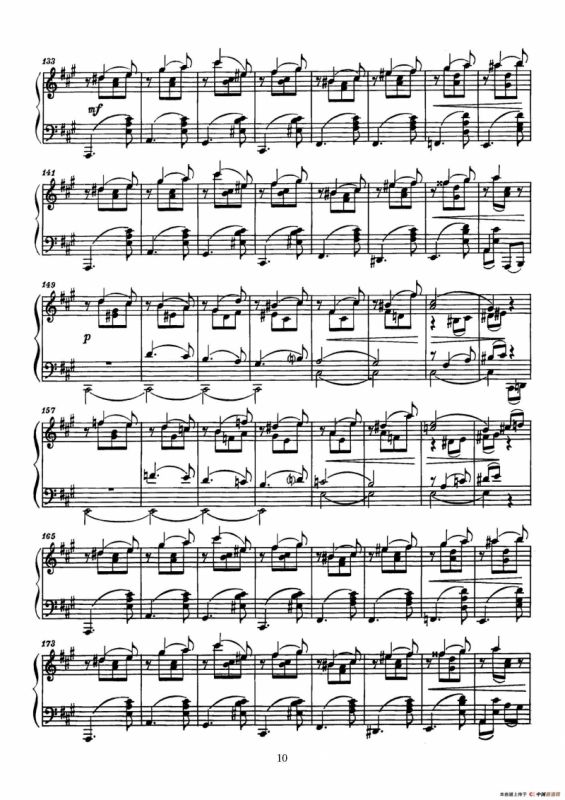 Arabesques Op.4（阿拉伯风格曲）（2）