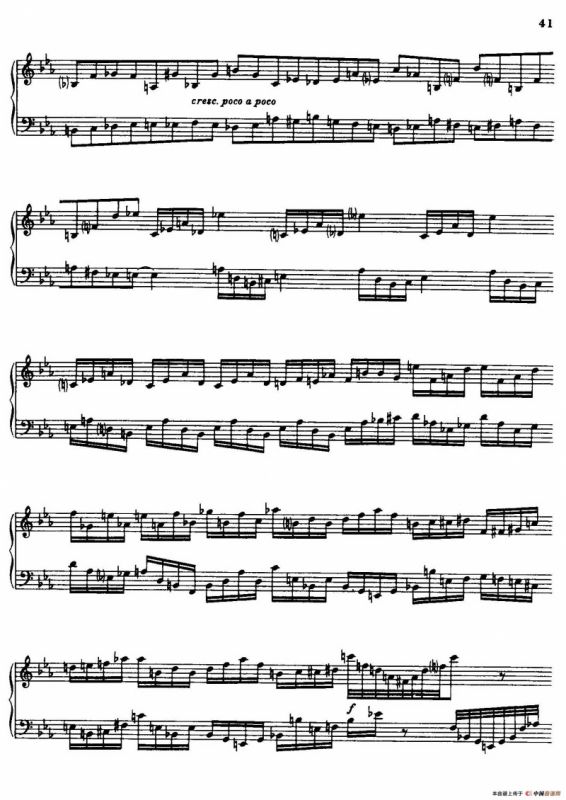24 Preludes and Fugues Part.2 Op.45（24首前奏曲与赋格·第二部分·20）