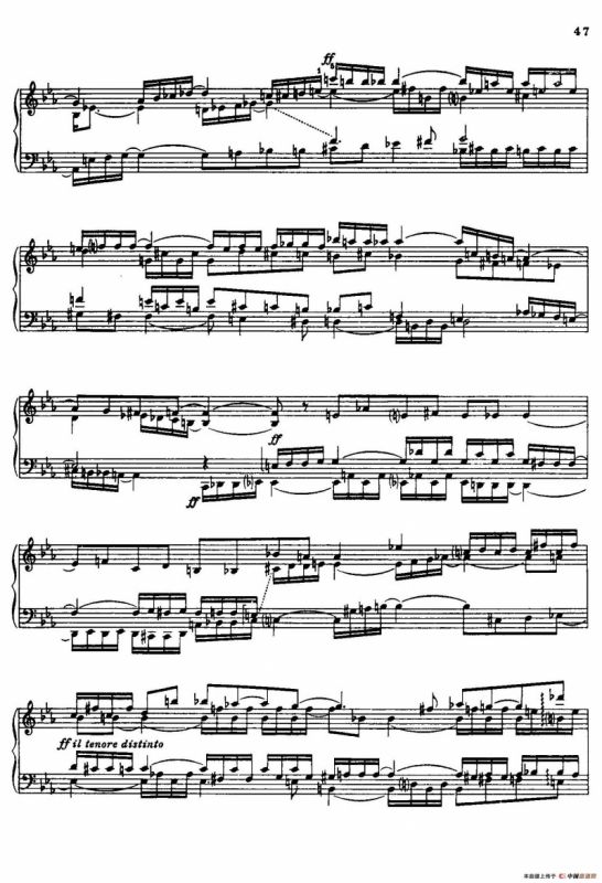 24 Preludes and Fugues Part.2 Op.45（24首前奏曲与赋格·第二部分·20）