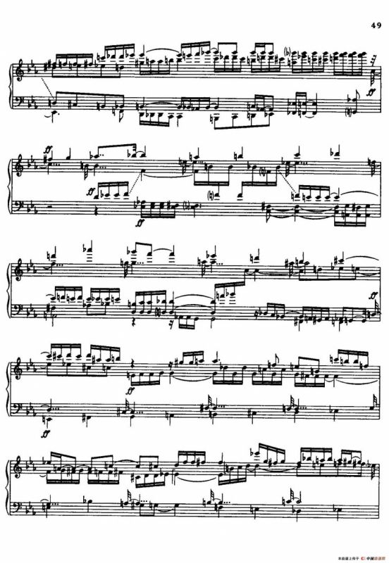 24 Preludes and Fugues Part.2 Op.45（24首前奏曲与赋格·第二部分·20）