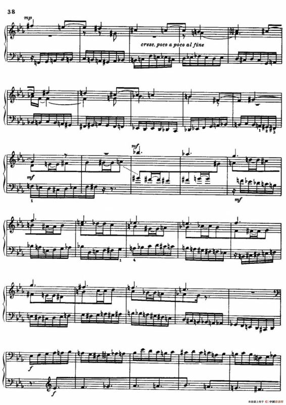 24 Preludes and Fugues Part.2 Op.45（24首前奏曲与赋格·第二部分·19）