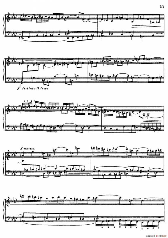 24 Preludes and Fugues Part.2 Op.45（24首前奏曲与赋格·第二部分·18）