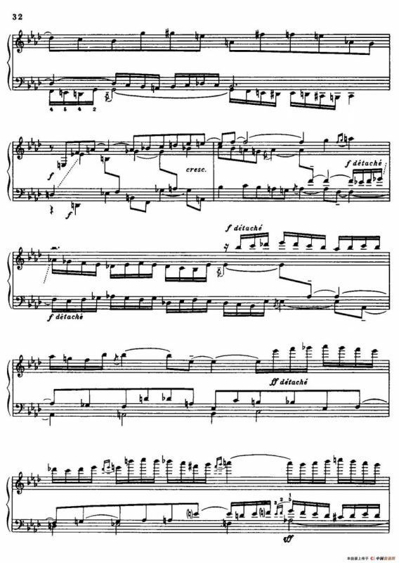 24 Preludes and Fugues Part.2 Op.45（24首前奏曲与赋格·第二部分·18）