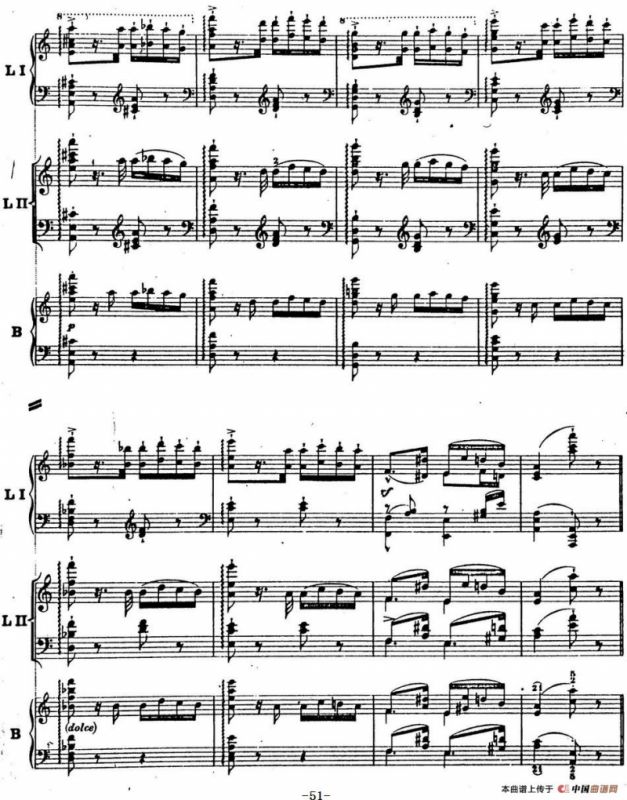 6首帕格尼尼大练习曲（Thema mit Variationen Etude Nr.6）