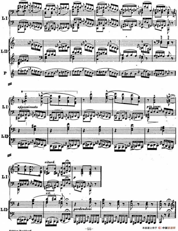 6首帕格尼尼大练习曲（Thema mit Variationen Etude Nr.6）