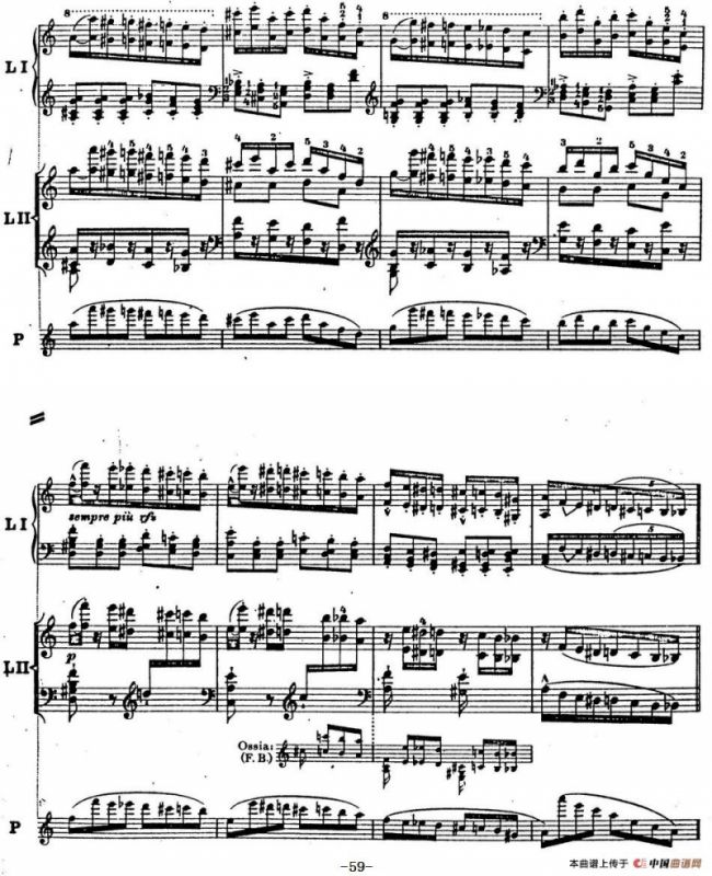 6首帕格尼尼大练习曲（Thema mit Variationen Etude Nr.6）