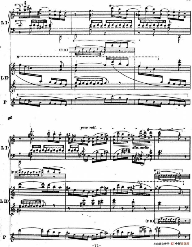 6首帕格尼尼大练习曲（Thema mit Variationen Etude Nr.6）