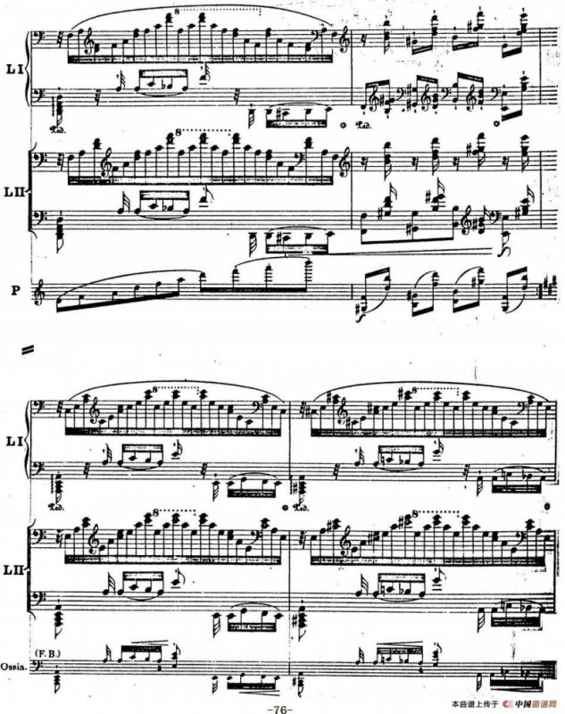 6首帕格尼尼大练习曲（Thema mit Variationen Etude Nr.6）