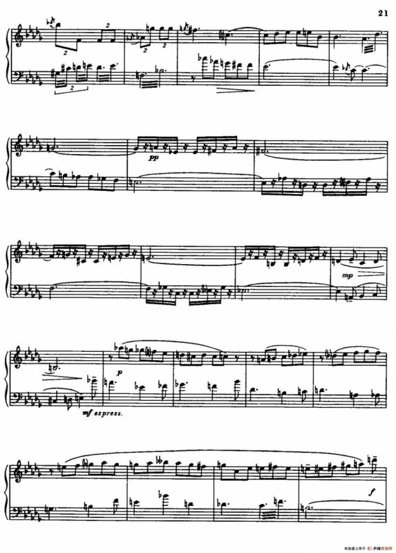 24 Preludes and Fugues Part.2 Op.45（24首前奏曲与赋格·第二部分·16）