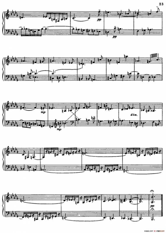 24 Preludes and Fugues Part.2 Op.45（24首前奏曲与赋格·第二部分·16）