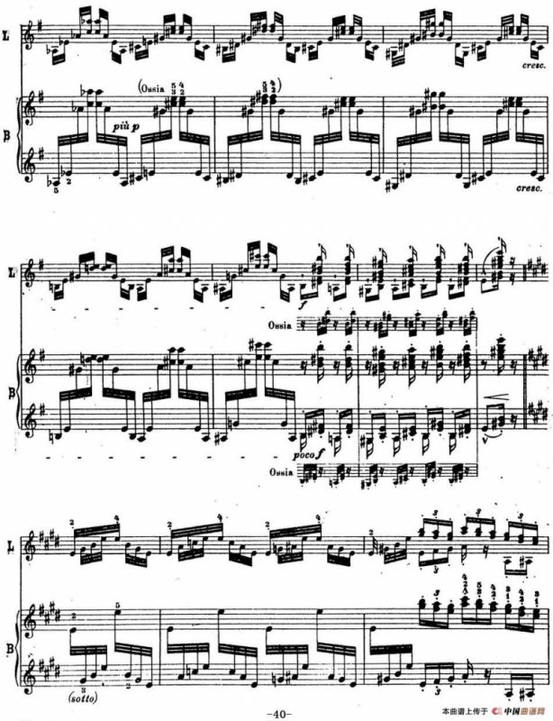 6首帕格尼尼大练习曲（Arpeggio Etude Nr.4）