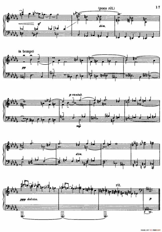 24 Preludes and Fugues Part.2 Op.45（24首前奏曲与赋格·第二部分·15）