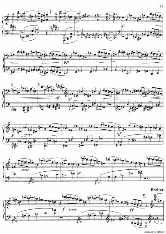 Piano Sonata No.1（第一钢琴奏鸣曲 Ⅴ）